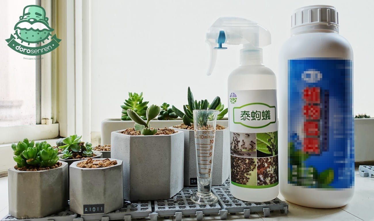 以植物皂素製成的蟲害防治藥劑