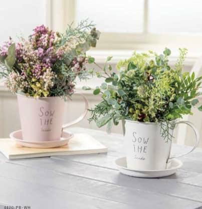 日本進口咖啡杯花器