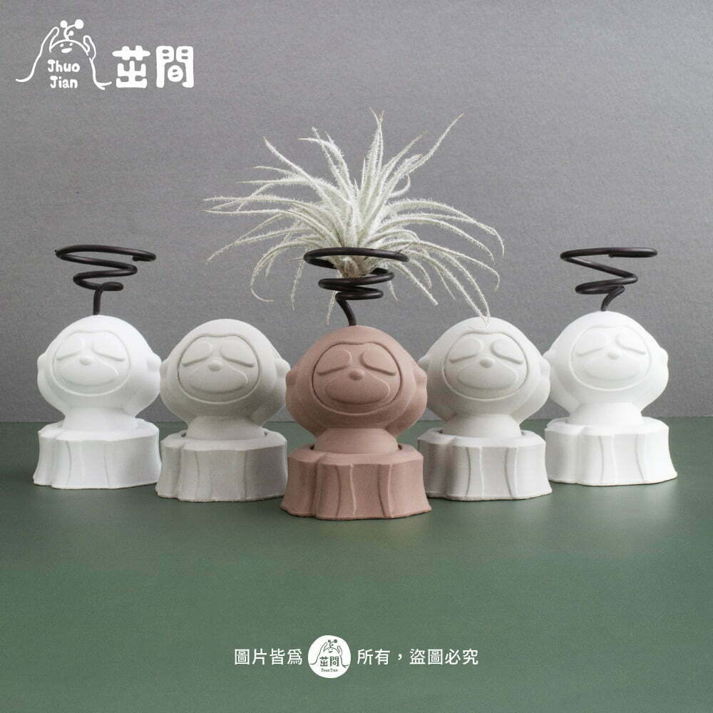 猴懶公仔 空氣鳳梨座
