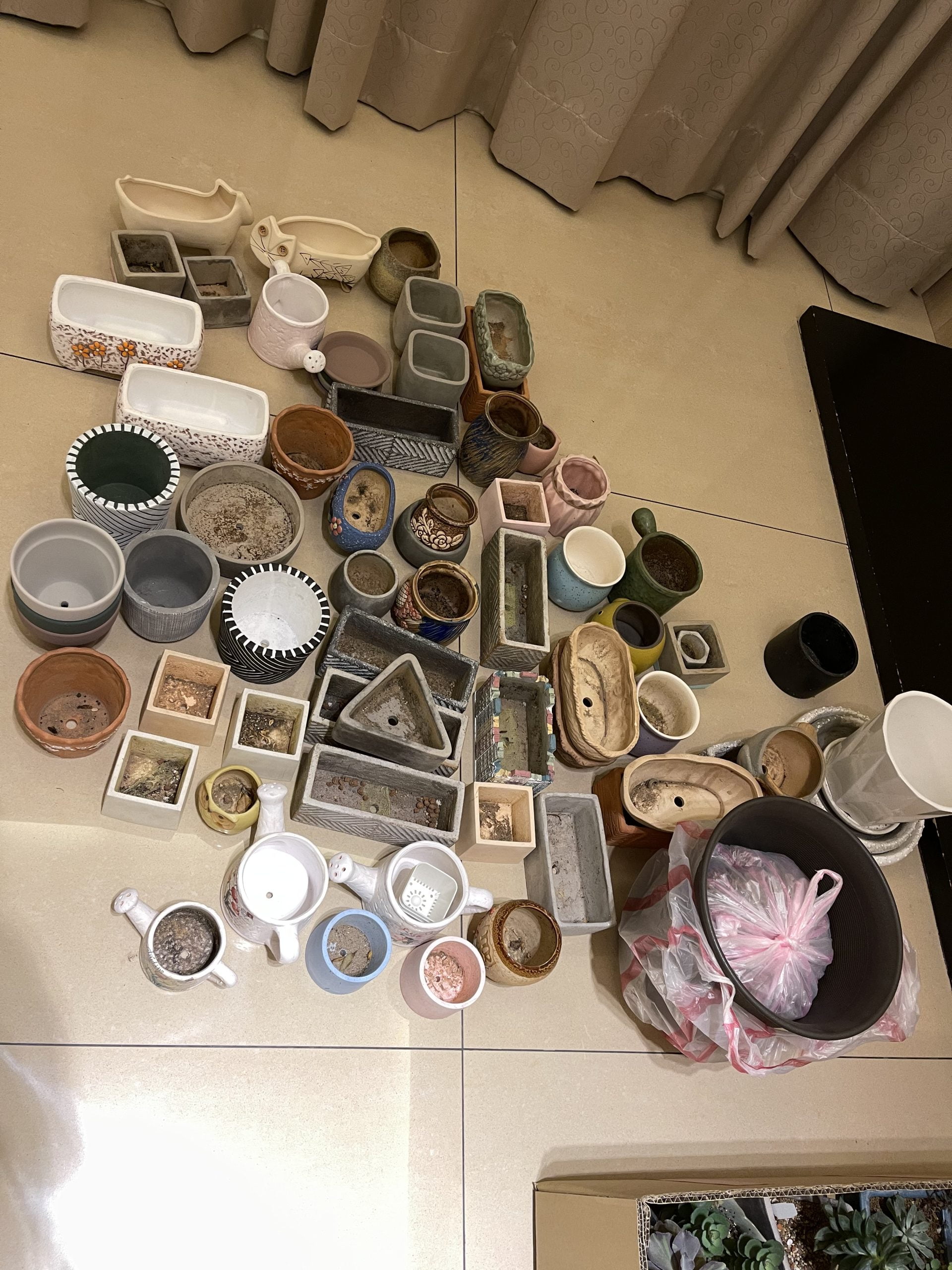 ［已贈出］二手盆器