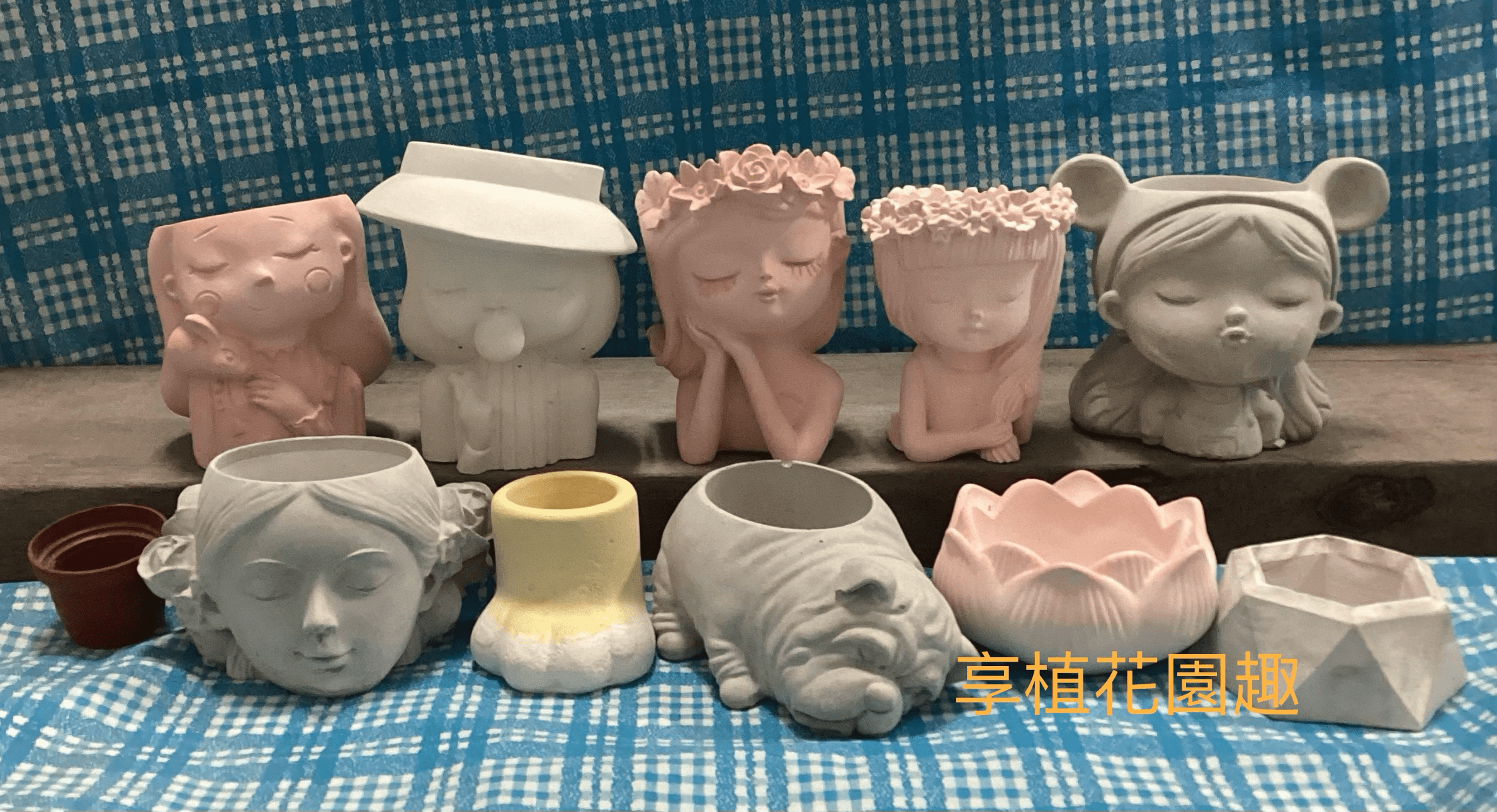 手工水泥盆